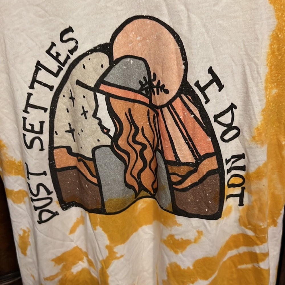 Tie-dyed shirt. Size small - Picture 2 of 3
